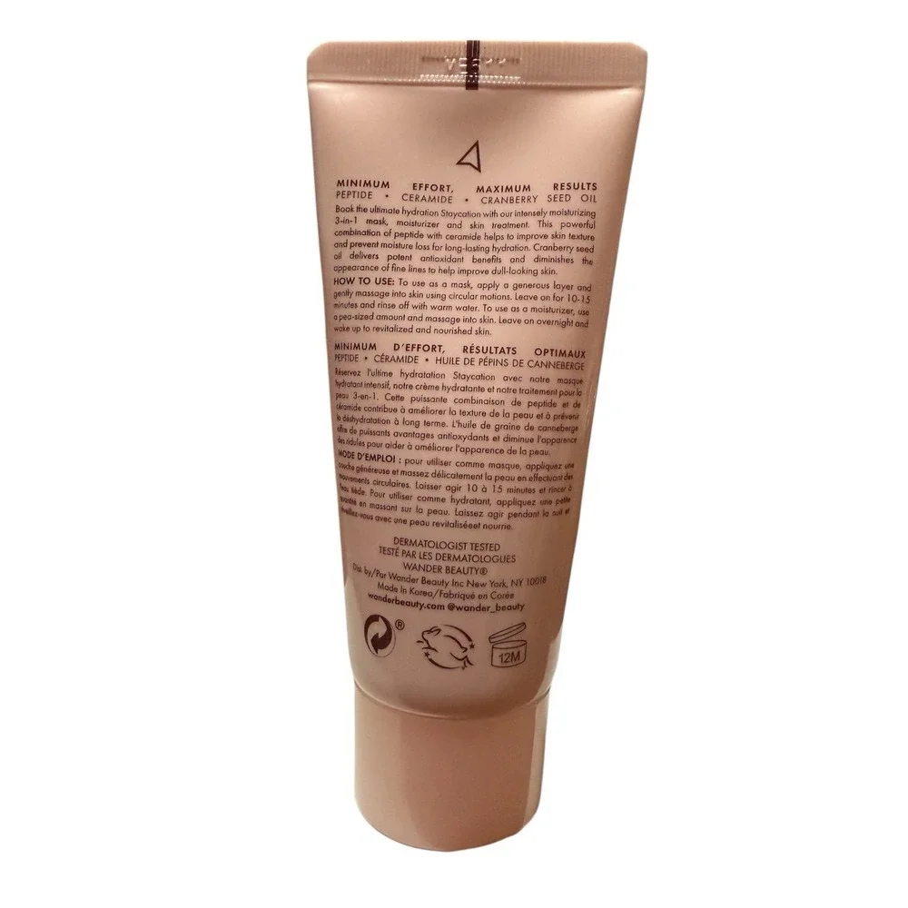 WANDER Beauty Staycation Hydrating Mask 60ml/2.02oz *NEW*
